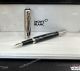 AAA Grade Replica Mont Blanc Muhammad Ali Silver Black Ballpoint Pen (2)_th.jpg